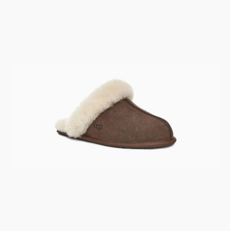 UGG Scuffette II Brown Slippers for Women (ESKY69548)